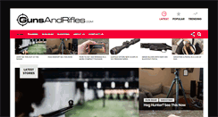 Desktop Screenshot of gunsandrifles.com